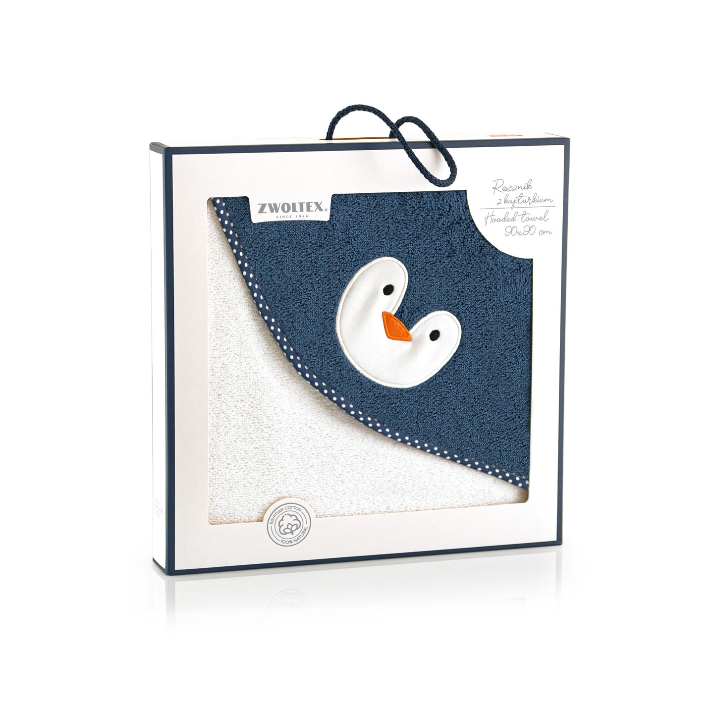 Hooded-Baby towels, Penguin - Gatta Finland