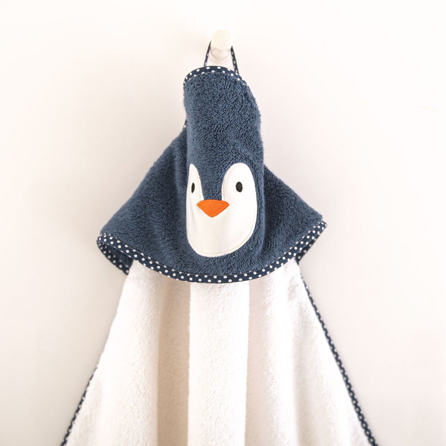 Hooded-Baby towels, Penguin - Gatta Finland